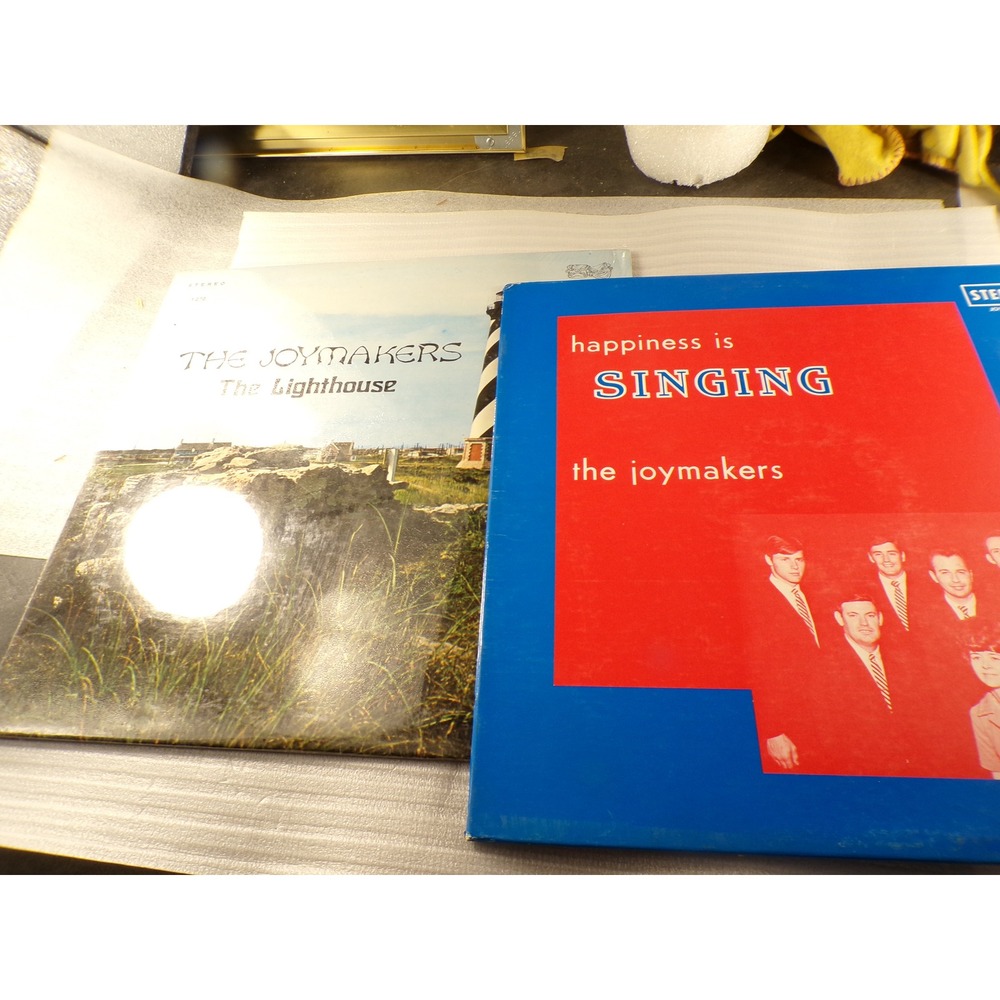 The Joymakers Vinyl LP Lot The Lighthouse & Happiness is Singing Gospel Records
